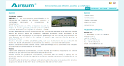 Desktop Screenshot of airsum.es