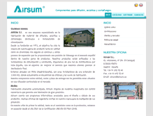 Tablet Screenshot of airsum.es
